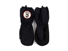 Mini Rodini black mittens Alaska thermo